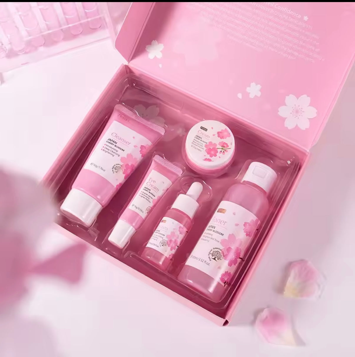 🌸 💆♀️ Coffret Routine Japon Luminaglow – Éclat & Hydratation Intense
