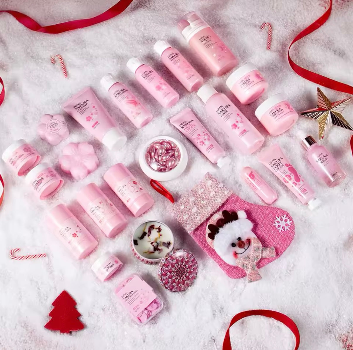 Calendrier de l’Avent Beauté Japan Sakura – Édition Limitée