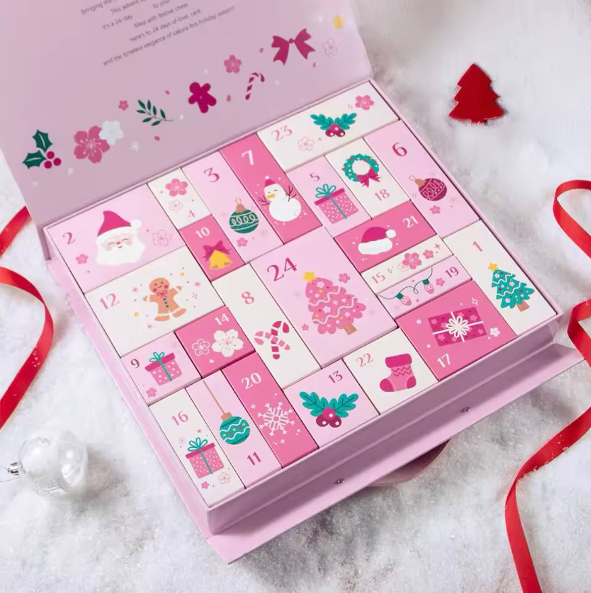 Calendrier de l’Avent Beauté Japan Sakura – Édition Limitée